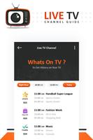 Live TV Channel, Movies, Sport Online Free Guide imagem de tela 1