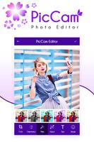 برنامه‌نما PicCam Perfect : Selfie Photo Editor عکس از صفحه