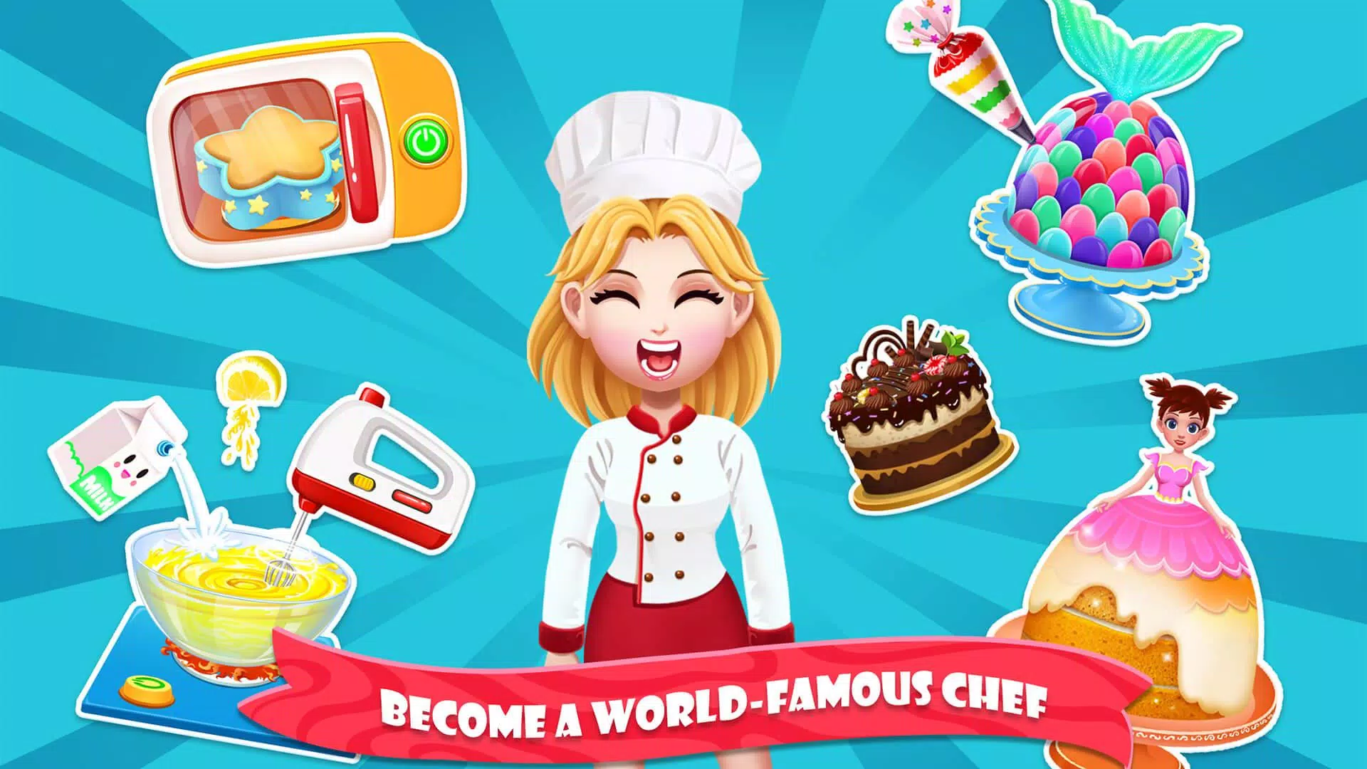 Jogo de fazer bolo - jogos de cozinhar APK (Download Grátis