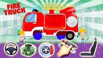 Cars for kids - Car builder اسکرین شاٹ 1