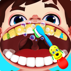 Diş doktoru ve doktor oyunları simgesi