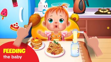 Baby care game for kids پوسٹر