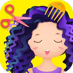髮型沙龍公主裝扮 - 兒童沙龍遊戲 APK 下載