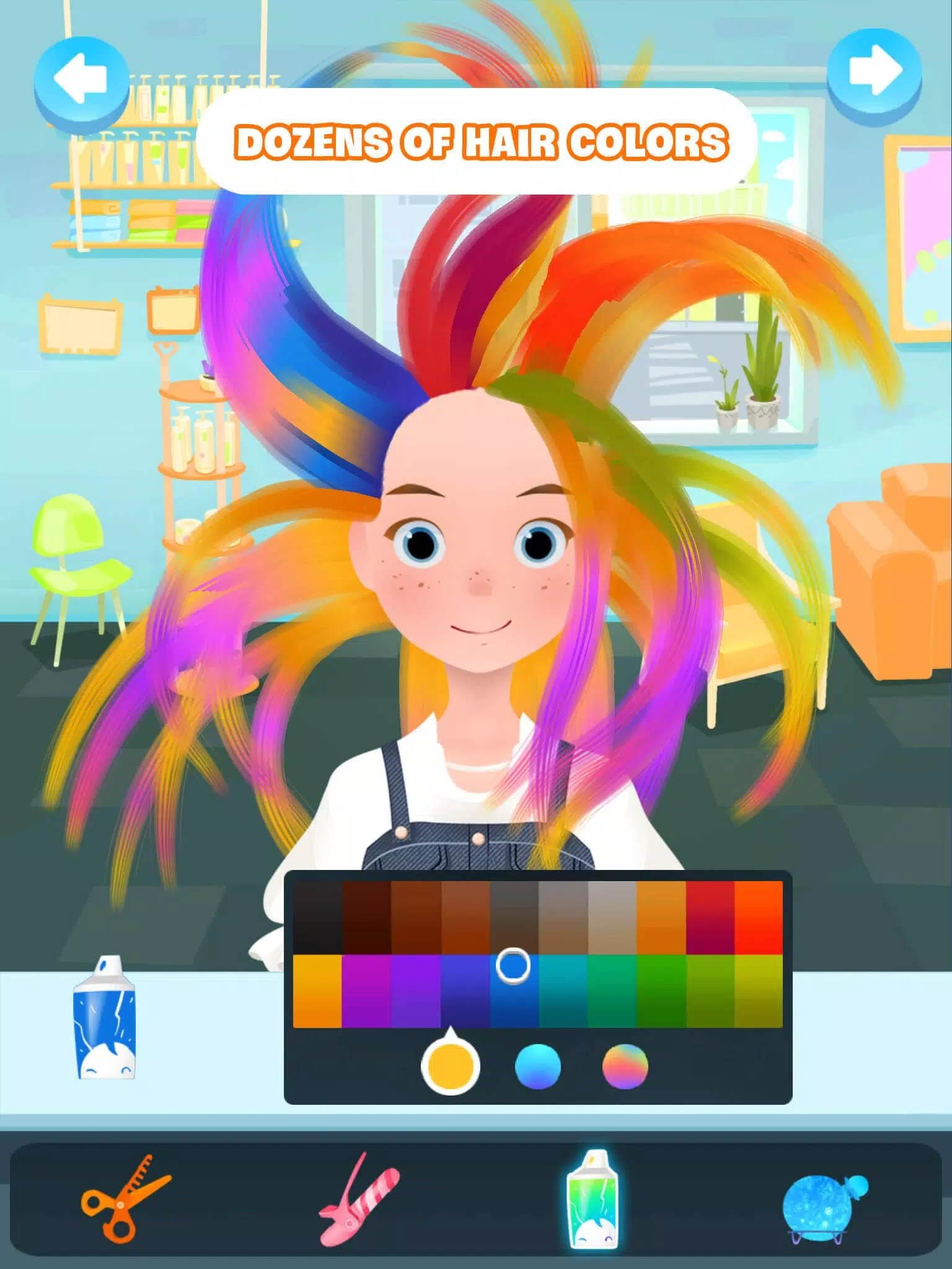 Download do APK de Jogos De Corte De Cabelo De Meninas para Android