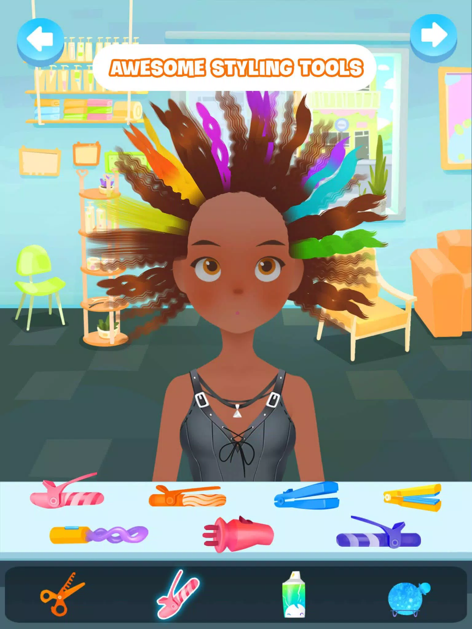 Download do APK de Jogos De Corte De Cabelo De Meninas para Android