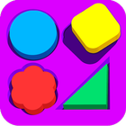Icona Giochi con forme e colori