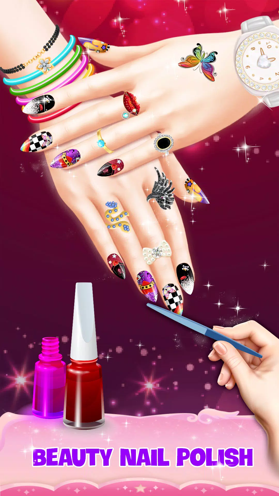 Download do aplicativo Salão manicure para meninas 2023 - Grátis