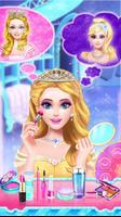 لعبة تلبيس ومكياج الأميرات الملصق