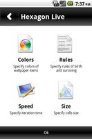 Hexagon Live capture d'écran 3