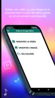 Éditeur de vidéos et d'images Affiche