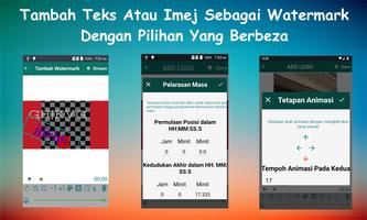 Buang dan Tambah Watermark syot layar 2