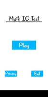 Math IQ Test 海报