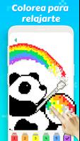 Pintar con Números - Pixel Art Libro de Colorear Poster