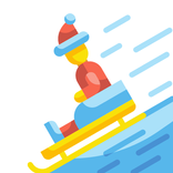 산타 썰매 세상