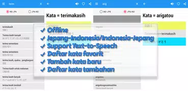 Kamus Indonesia Jepang Offline