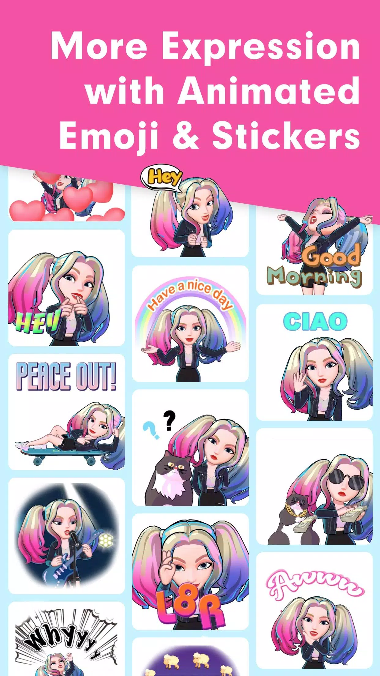 3D avatar creator, Emoji maker APK for Android Download