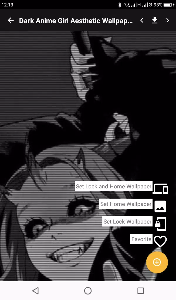 Dark Anime Girl Aesthetic Wallpaper APK pour Android Télécharger