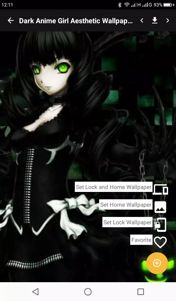 Tải xuống APK Dark Anime Girl Aesthetic Wallpaper cho Android