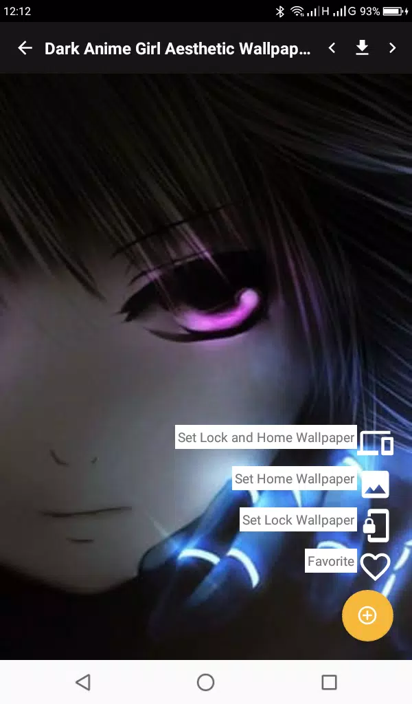 Tải xuống APK Dark Anime Girl Aesthetic Wallpaper cho Android