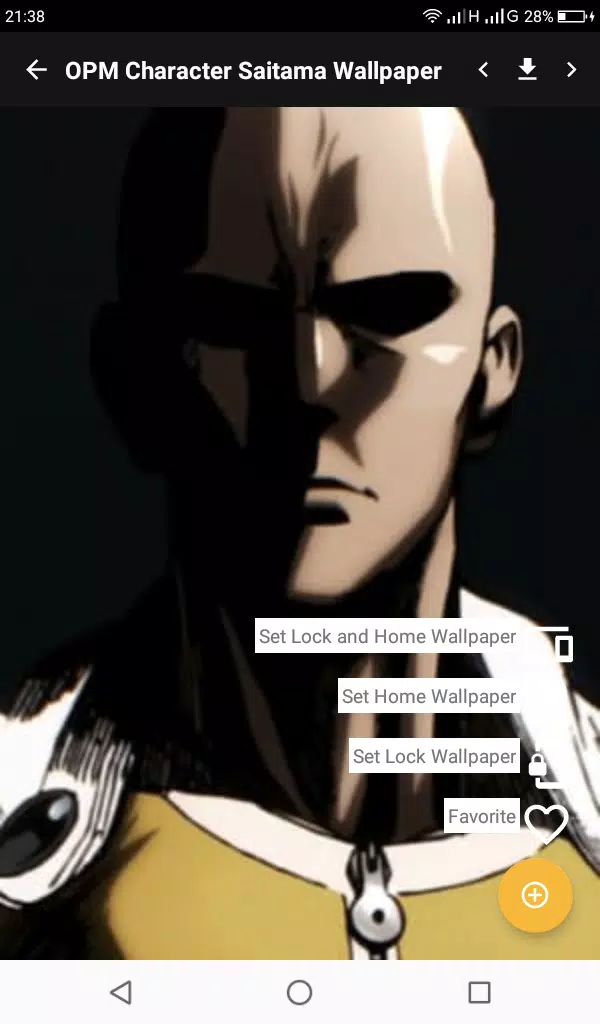 One Punch Manga Character Saitama Wallpaper APK for Android Download