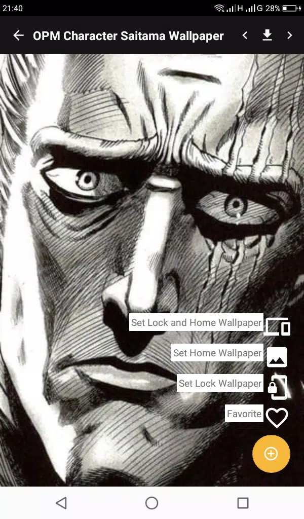 One Punch Manga Character Saitama Wallpaper APK for Android Download