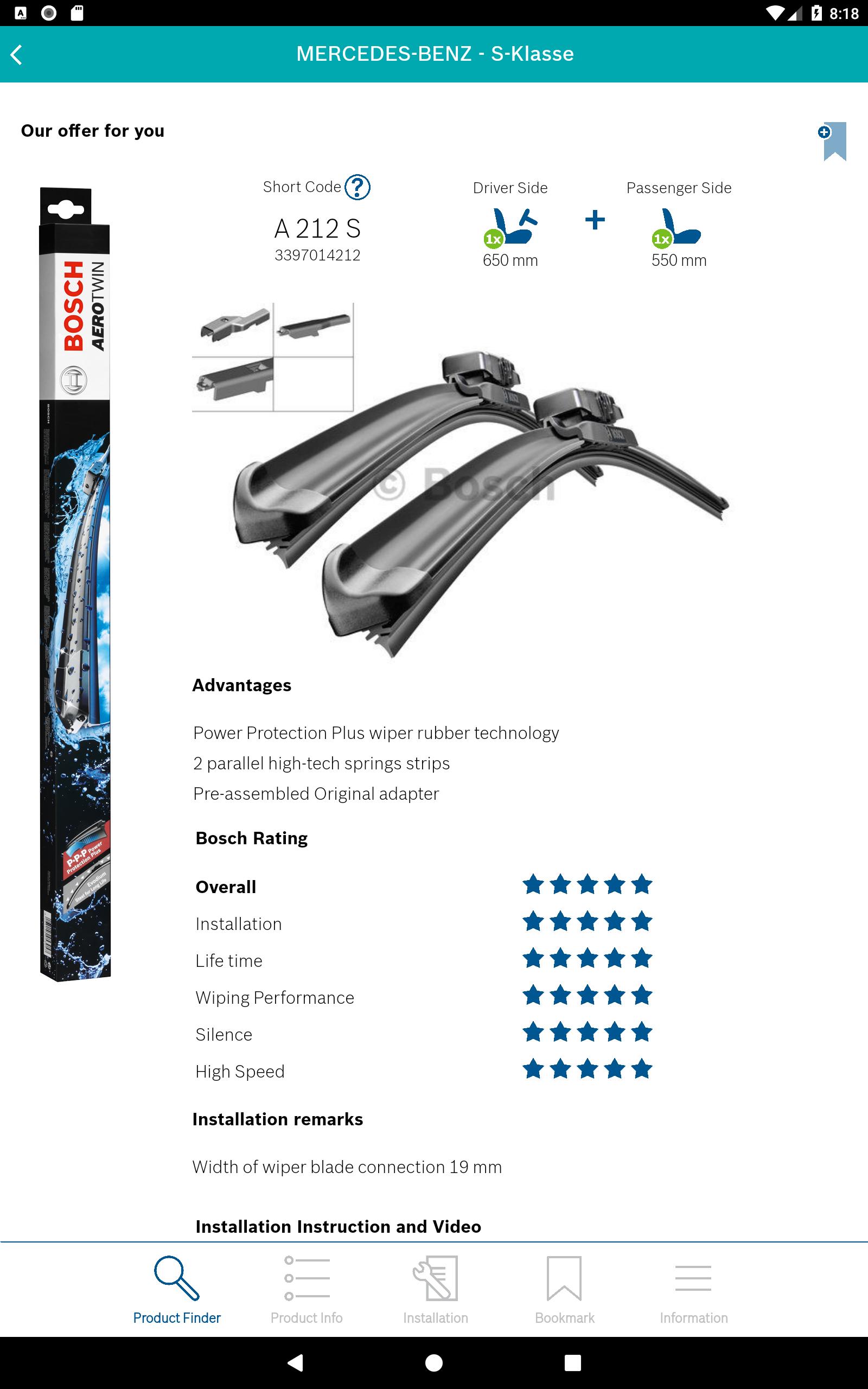 Bosch Wiper Blade For Android Apk Download