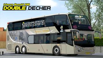 Livery Bussid XHD Double Decker Affiche