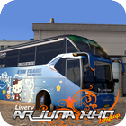 Livery Bus ARJUNA XHD Complete आइकन