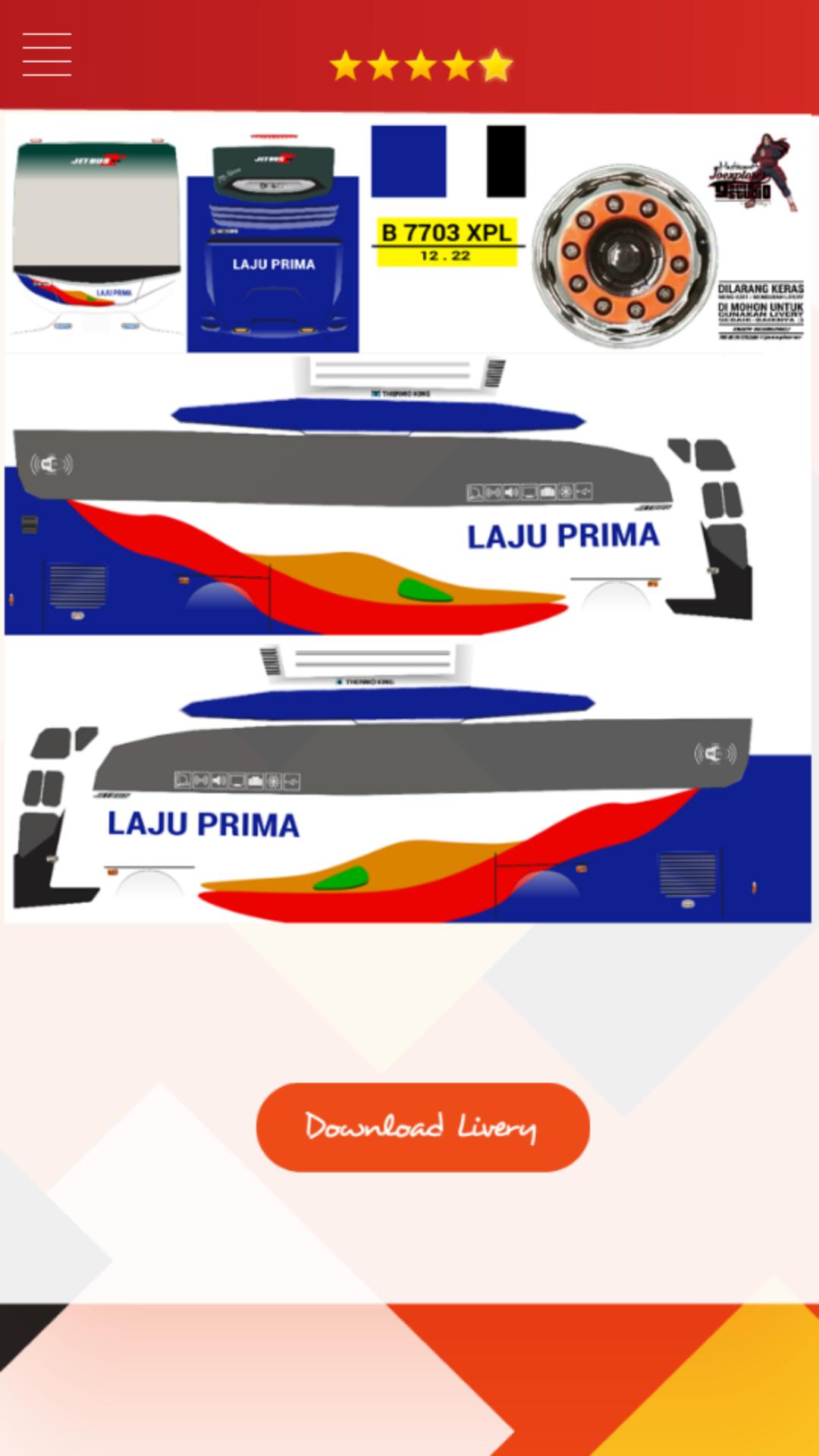 Livery Bus Shd Murni Jaya
