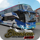 Livery Bussid Bimasena SDD آئیکن