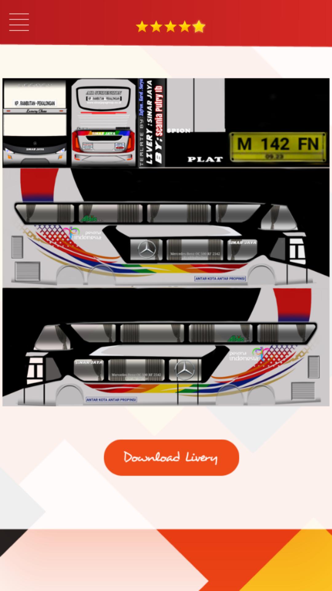 Livery Bussid Bimasena Sdd Kualitas Jernih livery truck