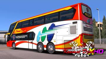 Livery Kramat Djati XHD poster