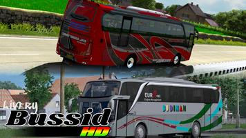 Livery Bussid HD Complete-poster