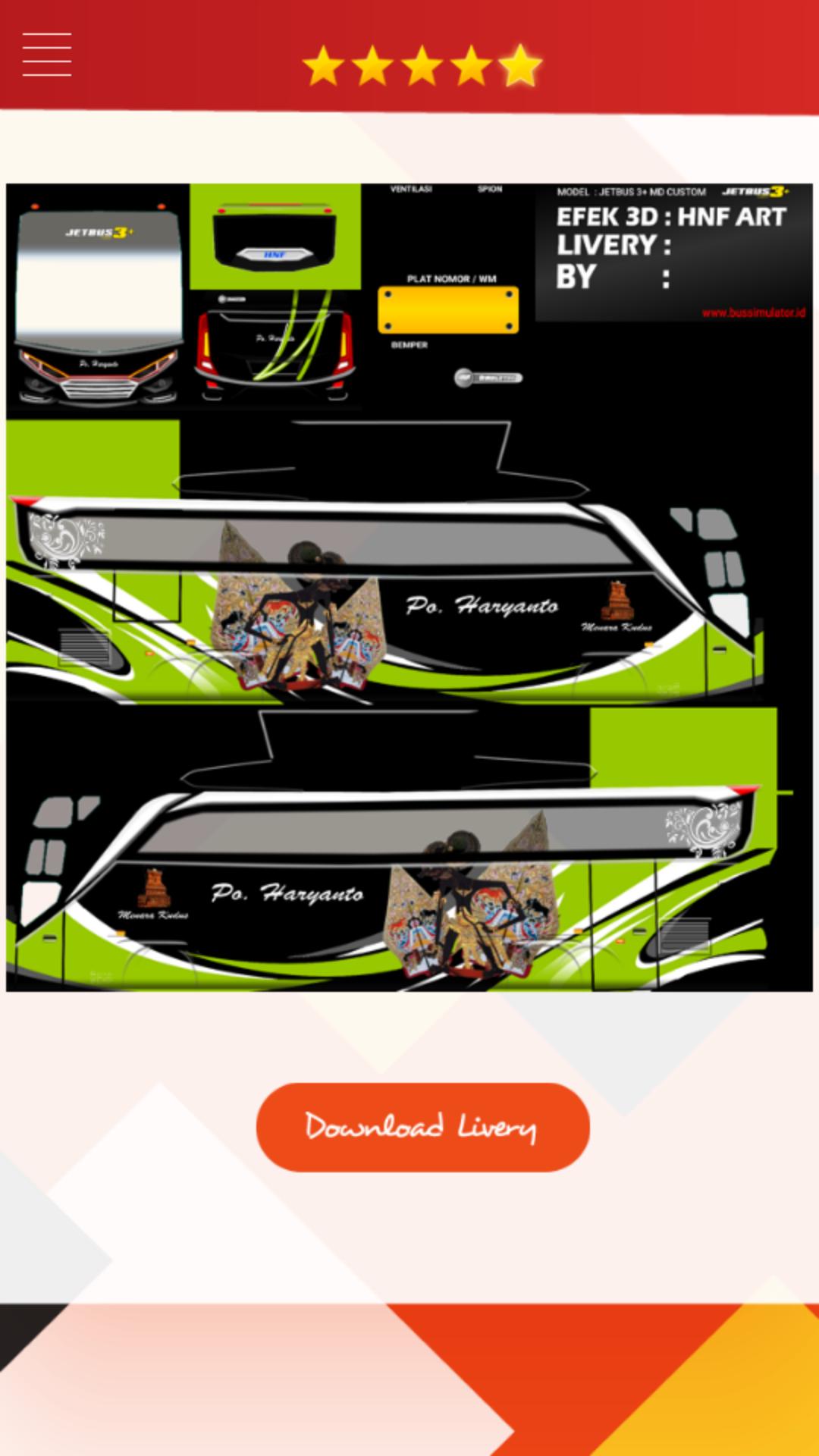 Livery Bussid HD Complete for Android - APK Download