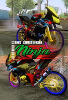 Mod Bussid Motor Ninja poster