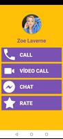 Zoe LaVerne Fake Video Call - Zoe LaVerne Chat 포스터