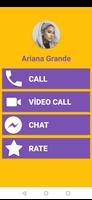 Ariana Grande Fake Video Call  capture d'écran 1