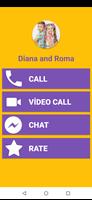 Diana and Roma Fake Video Call Affiche