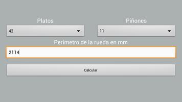 1 Schermata Bike Gear Calculator