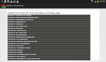 Malawi Constitution capture d'écran 3