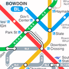 Boston Subway Map (MBTA) ไอคอน
