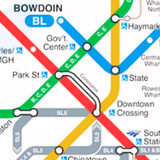 Boston Subway Map (MBTA)