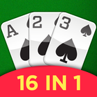 16 Solitaire - Card Game Combo simgesi