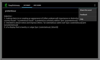 Easy Dictionary screenshot 3