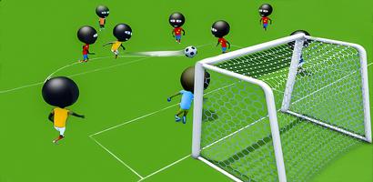 Crazy Kickball Soccer Games 3D Affiche