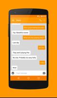 EvolveSMS - Simple Orange screenshot 2
