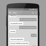 EvolveSMS - Simple Grey