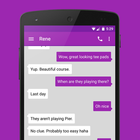 EvolveSMS - Simple Purple icon
