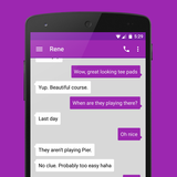 EvolveSMS - Simple Purple icon