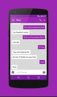 EvolveSMS - Simple Purple screenshot 2